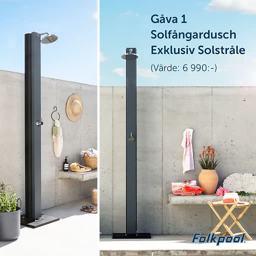Gåva 1 - Solfångardusch